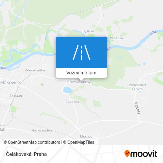 Čelákovská mapa