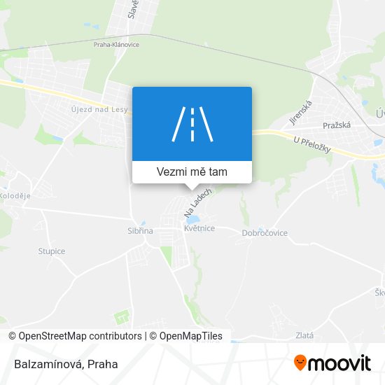 Balzamínová mapa
