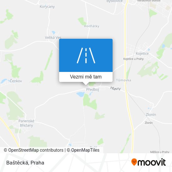 Baštěcká mapa