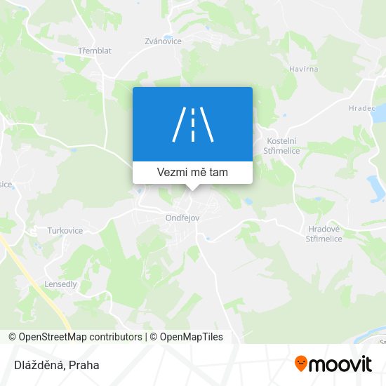 Dlážděná mapa