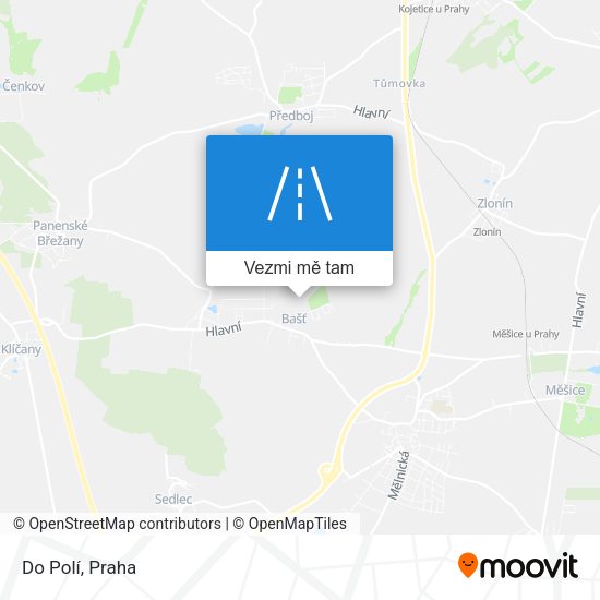 Do Polí mapa