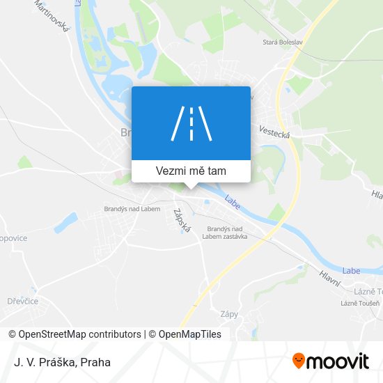 J. V. Práška mapa