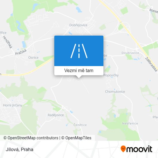 Jílová mapa