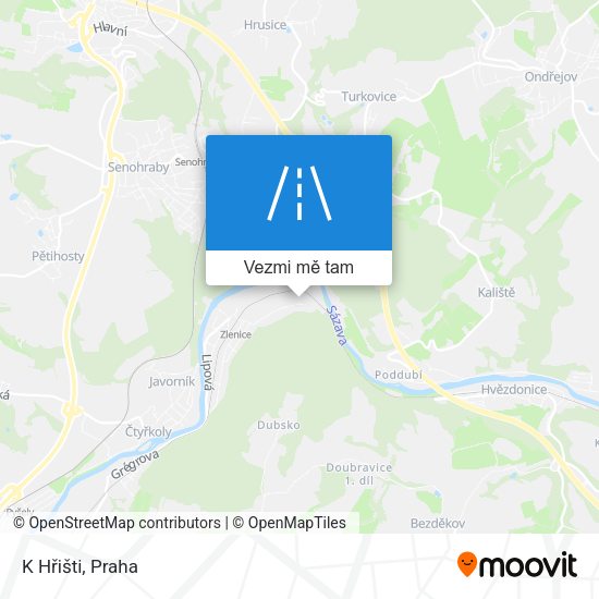 K Hřišti mapa