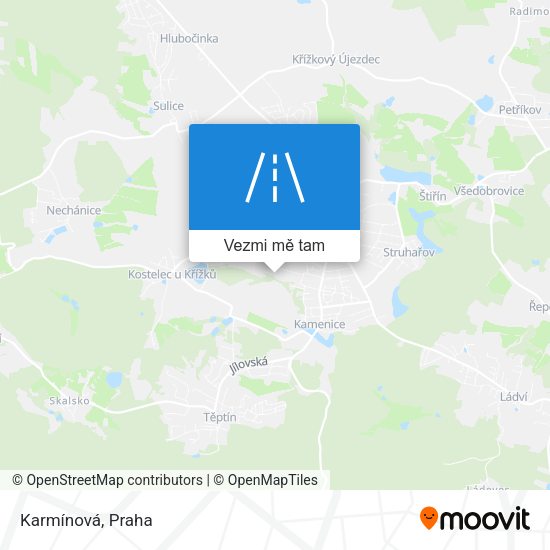 Karmínová mapa