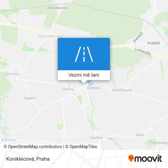 Koniklecová mapa