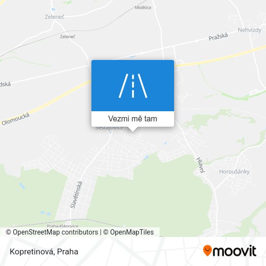 Kopretinová mapa
