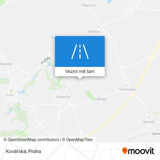 Kovářská mapa