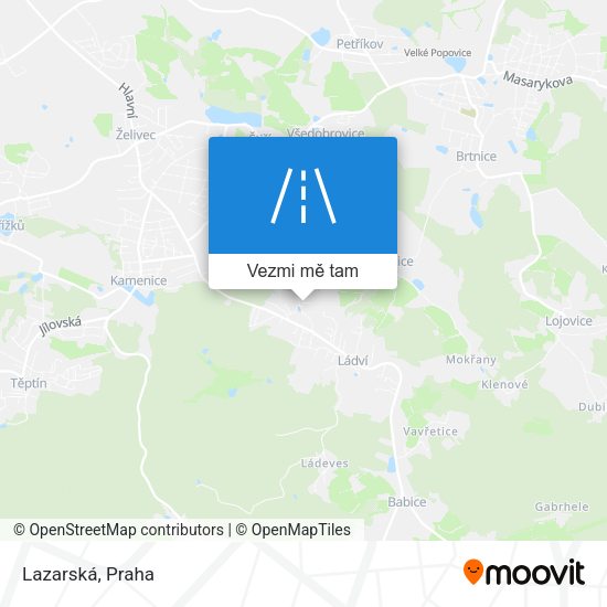 Lazarská mapa