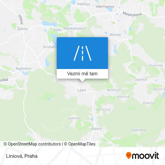 Liniová mapa