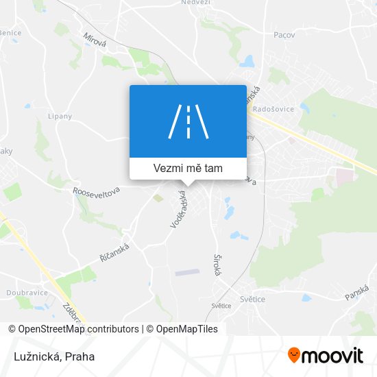 Lužnická mapa