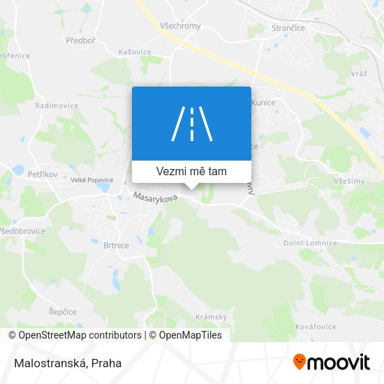 Malostranská mapa
