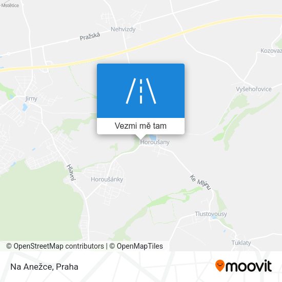 Na Anežce mapa