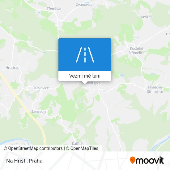 Na Hřišti mapa
