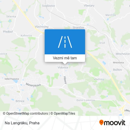 Na Langráku mapa