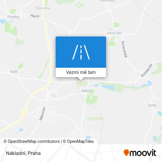 Nákladní mapa