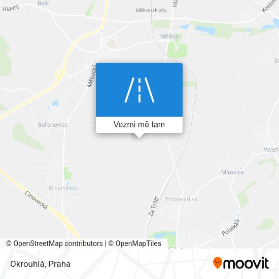 Okrouhlá mapa