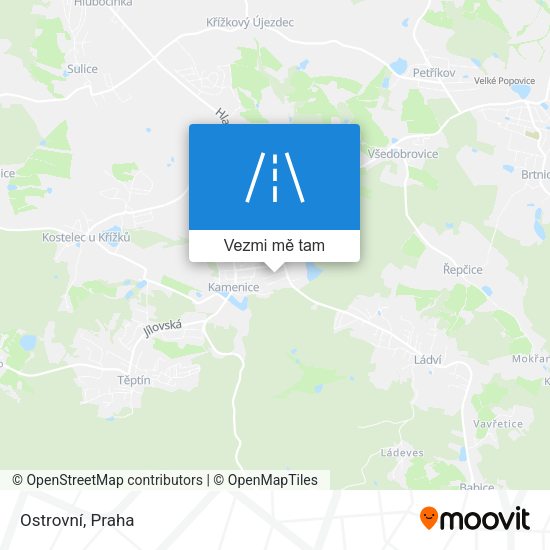 Ostrovní mapa