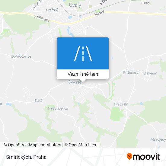 Smiřických mapa