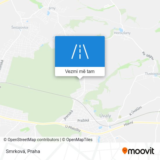 Smrková mapa