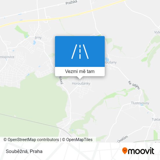 Souběžná mapa