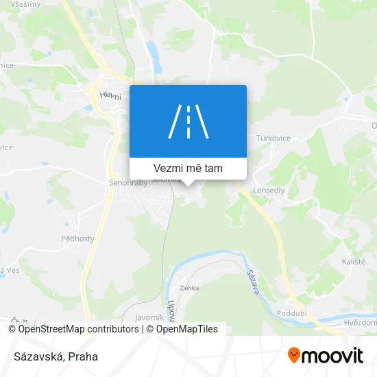 Sázavská mapa