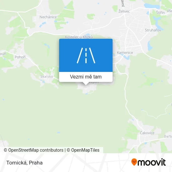 Tomická mapa