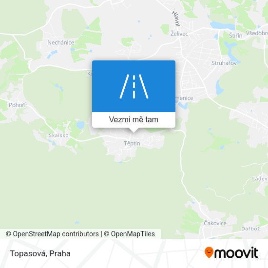 Topasová mapa