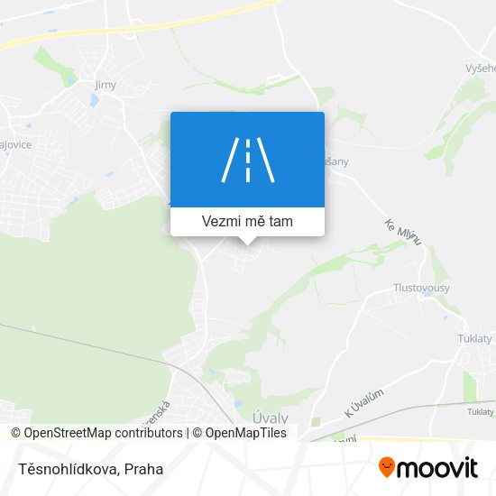 Těsnohlídkova mapa