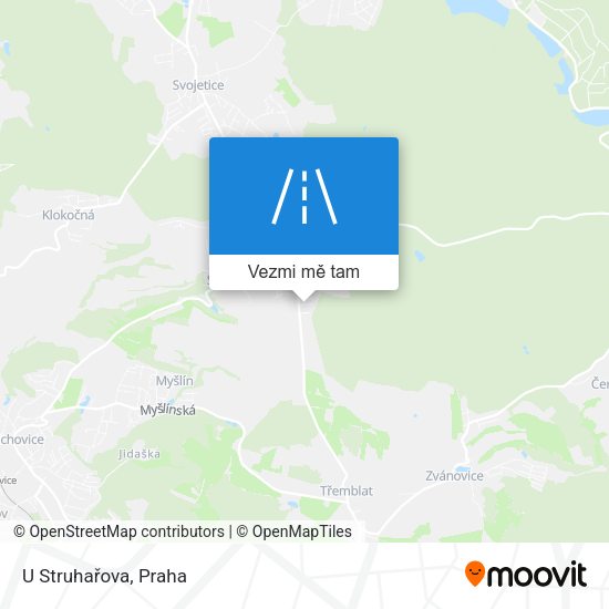 U Struhařova mapa