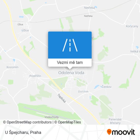 U Špejcharu mapa