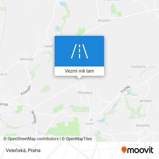 Veleňská mapa