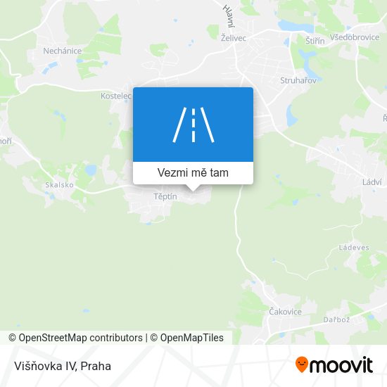 Višňovka IV mapa