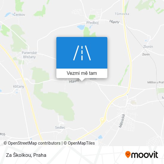 Za Školkou mapa
