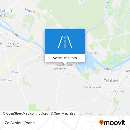 Za Školou mapa