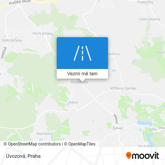 Úvozová mapa