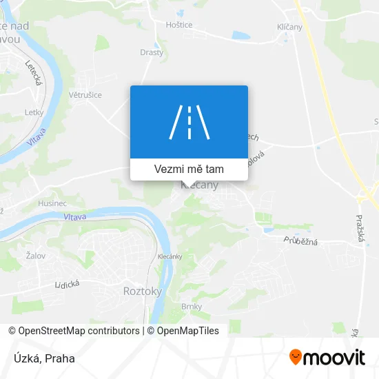 Úzká mapa
