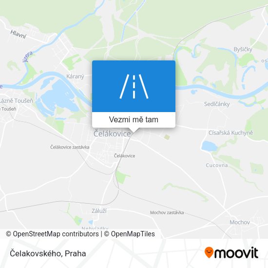 Čelakovského mapa
