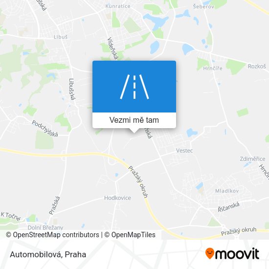 Automobilová mapa