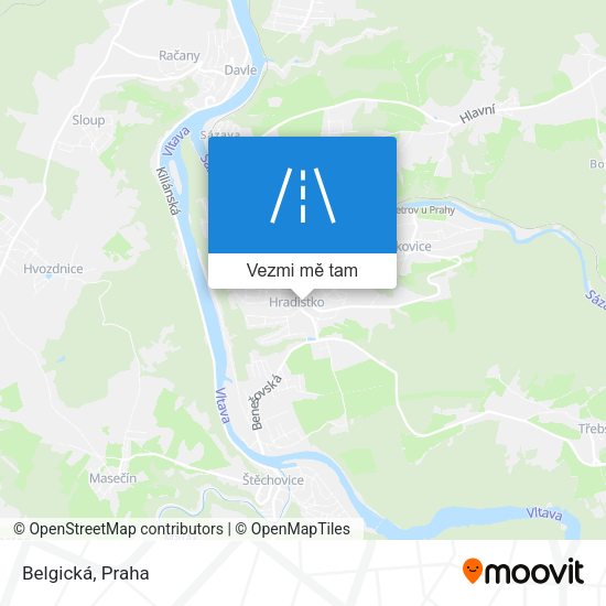 Belgická mapa
