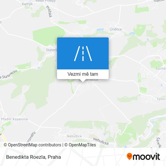 Benedikta Roezla mapa