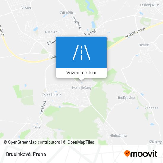 Brusinková mapa