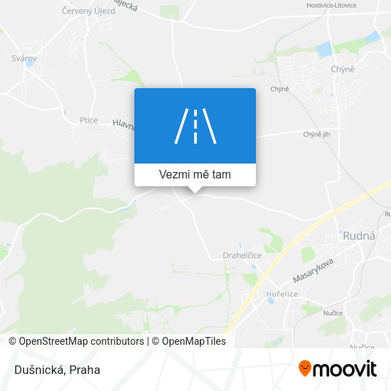 Dušnická mapa
