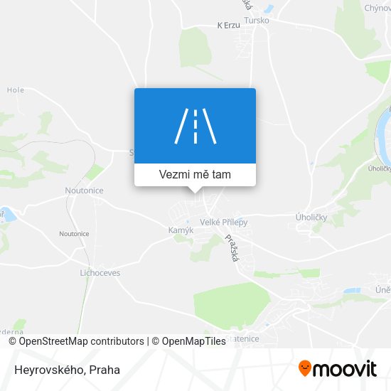 Heyrovského mapa