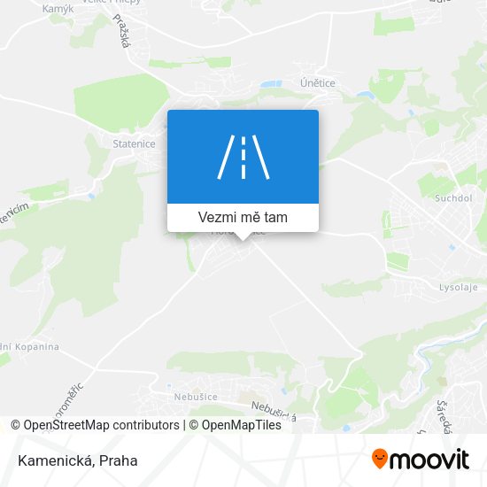 Kamenická mapa