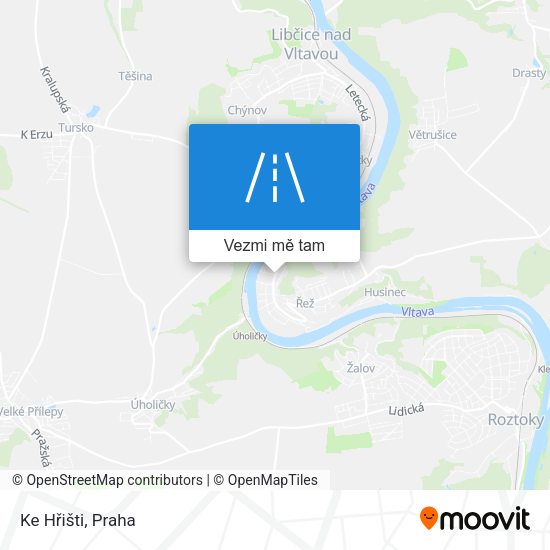 Ke Hřišti mapa