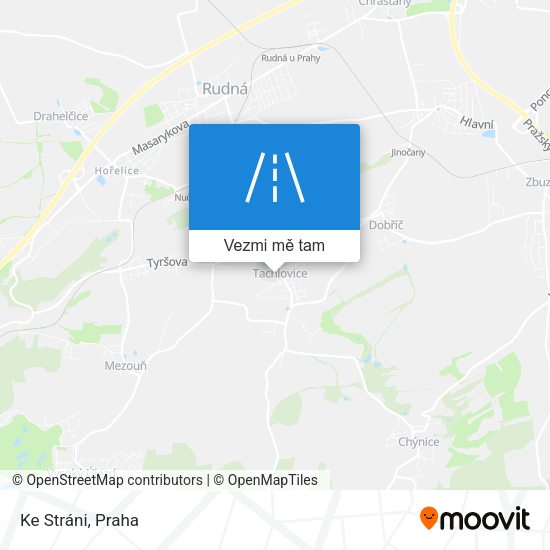Ke Stráni mapa