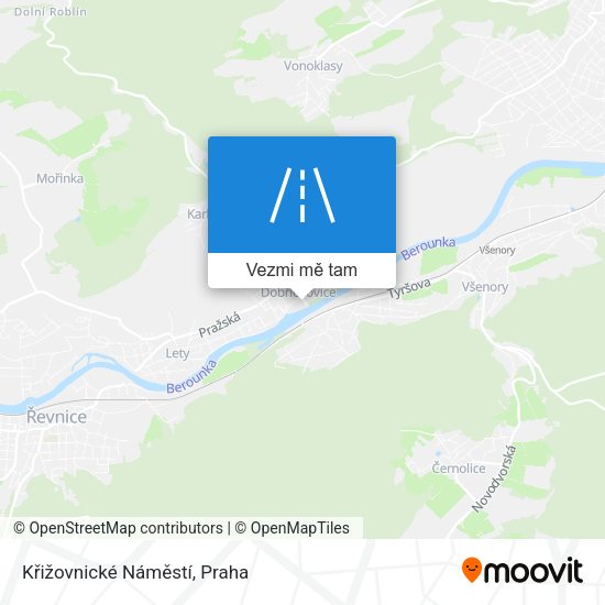 Křižovnické Náměstí mapa