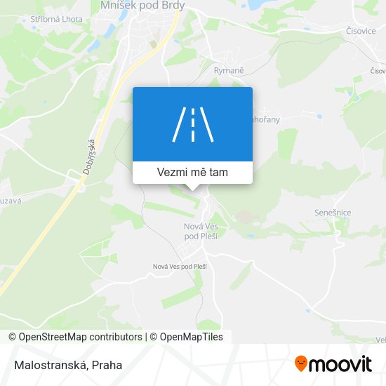 Malostranská mapa
