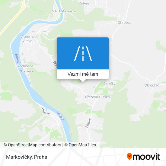 Markovičky mapa